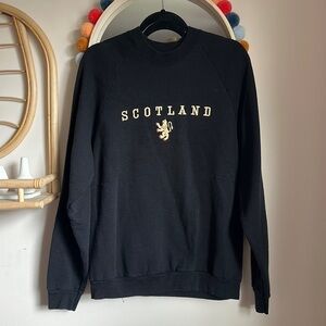Scotland Black Sweatshirt